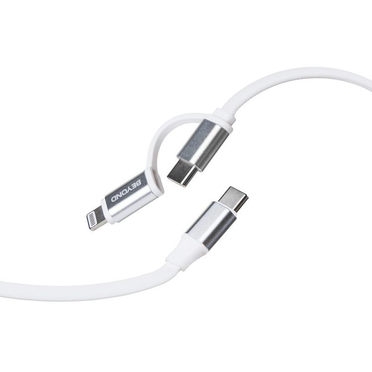 کابل تبدیل USB-C به لایتنینگ/USB-C بیاند مدل BCCL-315 طول 15 سانتی متر