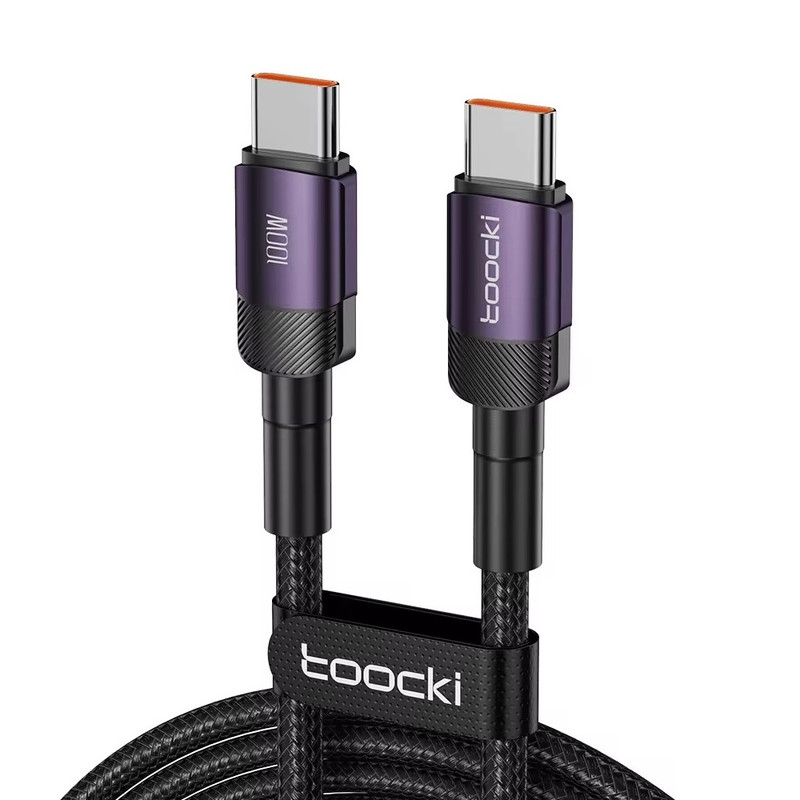 کابل USB-C توکی مدل 100W TQ-X12 طول 2 متر