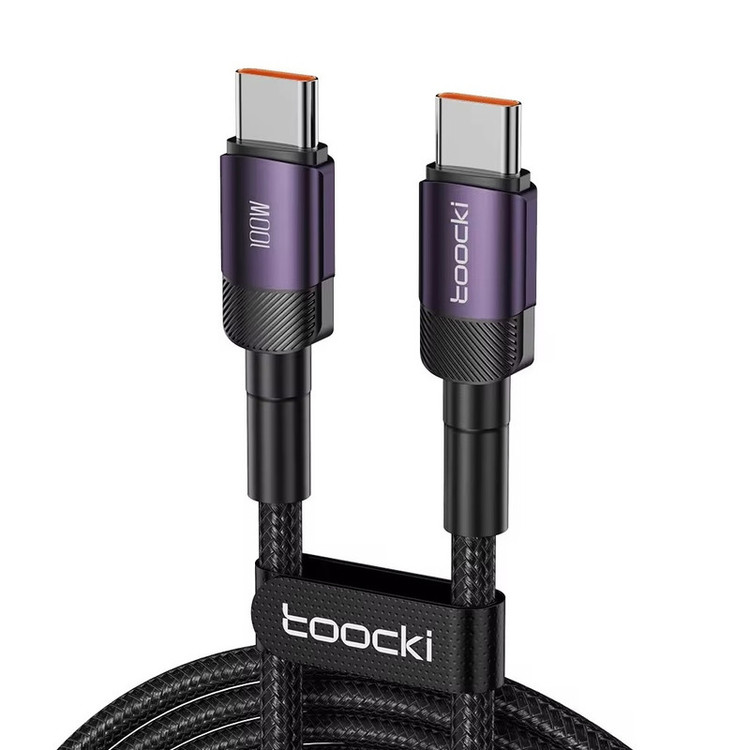 کابل USB-C توکی مدل 100W TQ-X12 طول 2 متر