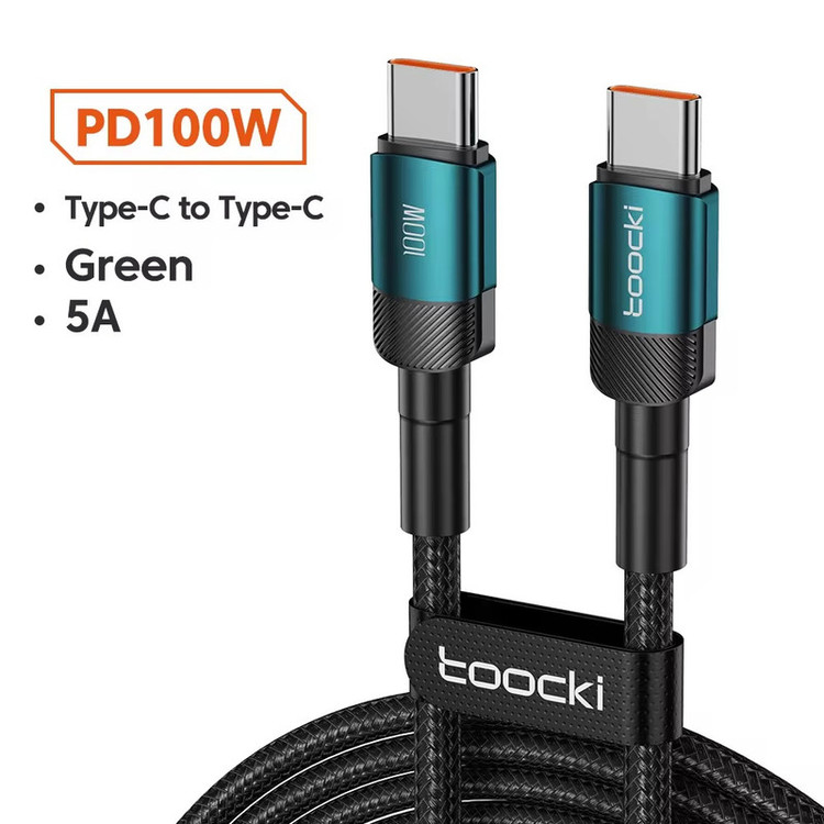 کابل USB-C توکی مدل 100W TQ-X12 طول 2 متر