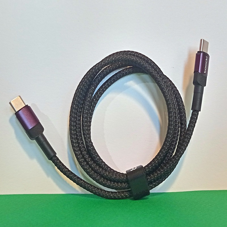 کابل USB-C توکی مدل 100W TQ-X12 طول 2 متر