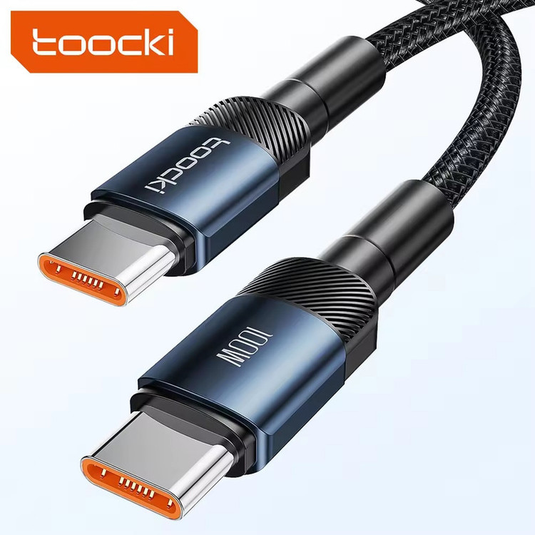 کابل USB-C توکی مدل 100W TQ-X12 طول 2 متر