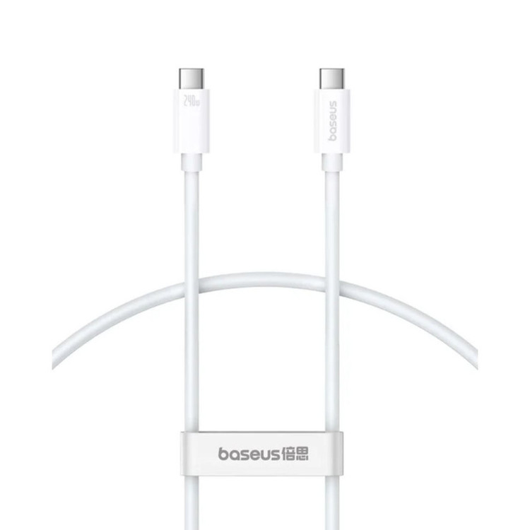 کابل USB-C بیسوس مدل Superior Series 2 240W طول 1 متر