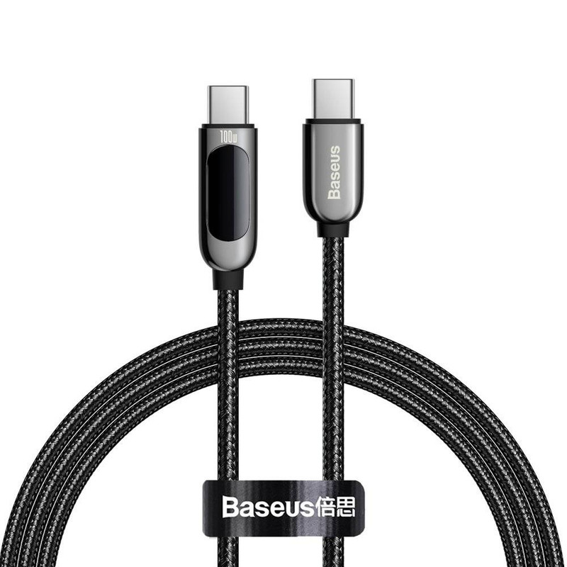 کابل تبدیل USB-C بیسوس مدل Display Fast Charging-100W طول 1 متر