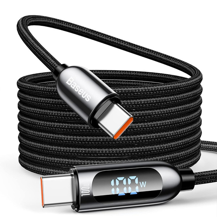 کابل تبدیل USB-C بیسوس مدل Display Fast Charging-100W طول 1 متر