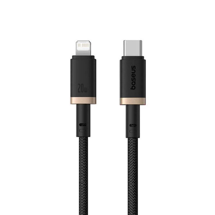 کابل تبدیل USB-C به لایتنینگ بیسوس مدل Dura Series 20W طول 2 متر