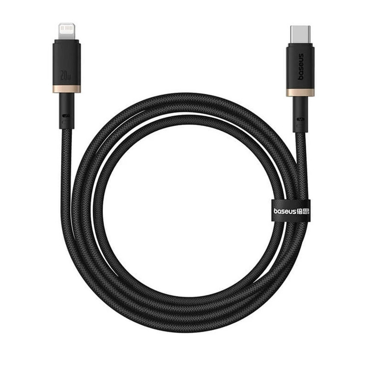 کابل تبدیل USB-C به لایتنینگ بیسوس مدل Dura Series 20W طول 2 متر