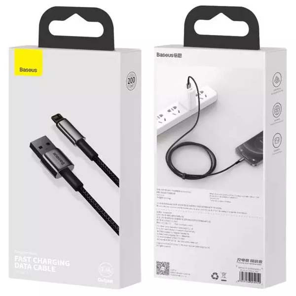 کابل تبدیل USB به لایتنینگ بیسوس مدل CALWJ-A01 طول 2 متر