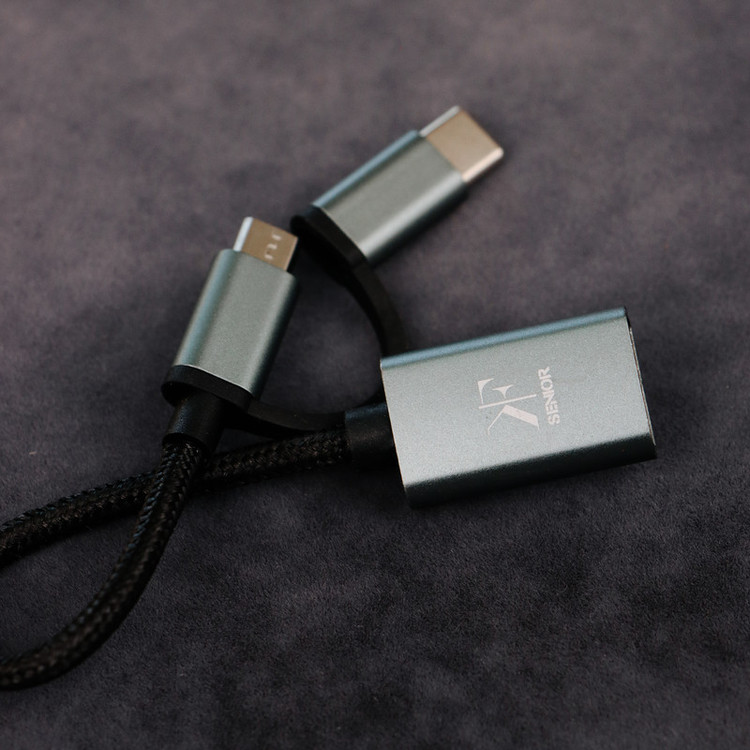 مبدل MICRO USB/USB-C به USB 3.0 /کی اف سنیور مدل A330