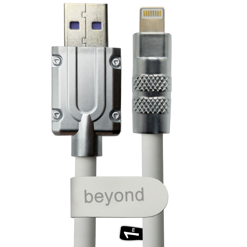 کابل تبدیل USB به لایتنینگ بیاند مدل BUL-581RB CHARGE DATA طول 1 متر