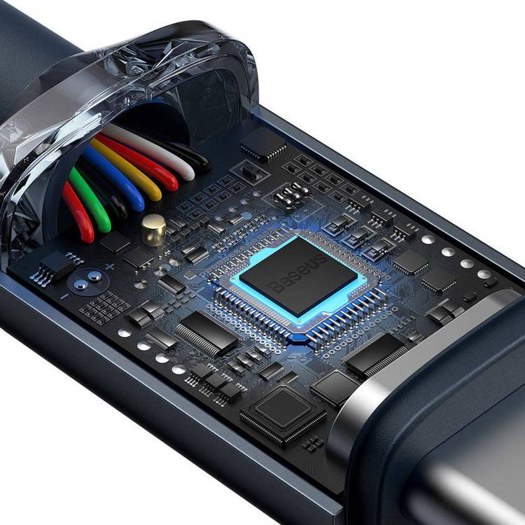 کابل USB-C باسئوس مدل Crystal Shine-100W طول 2 متر