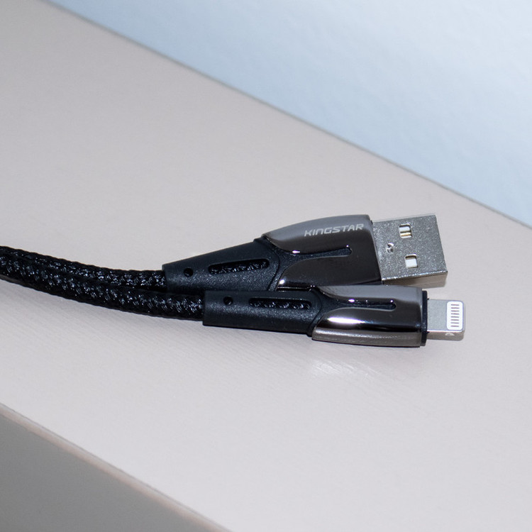 کابل تبدیل USB به لایتنینگ کینگ استار مدل K360i طول 1.2 متر