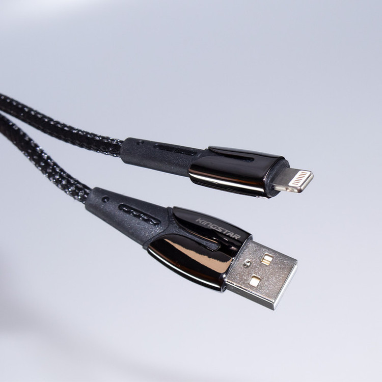 کابل تبدیل USB به لایتنینگ کینگ استار مدل K360i طول 1.2 متر