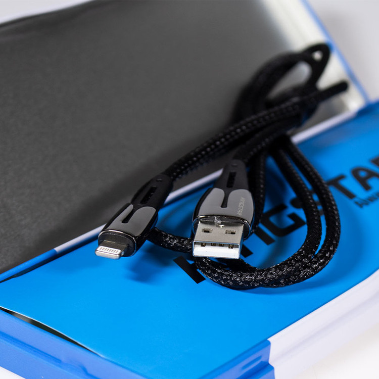 کابل تبدیل USB به لایتنینگ کینگ استار مدل K360i طول 1.2 متر