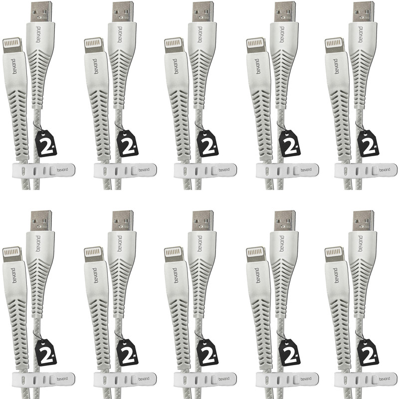 کابل تبدیل USB به لایتنینگ بیاند مدل BUL-302LT CHARGE DATA طول 2متر بسته 10 عددی