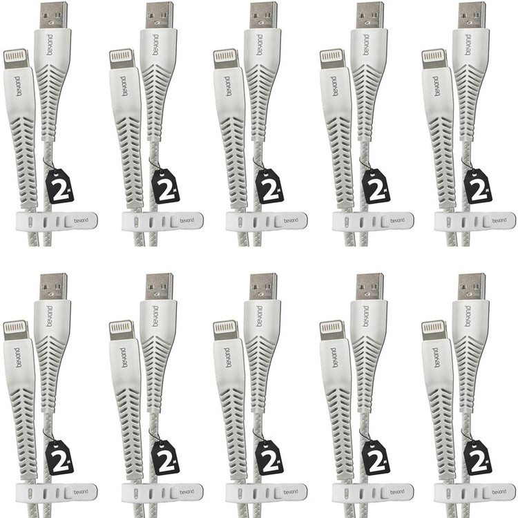 کابل تبدیل USB به لایتنینگ بیاند مدل BUL-302LT CHARGE DATA طول 2متر بسته 10 عددی