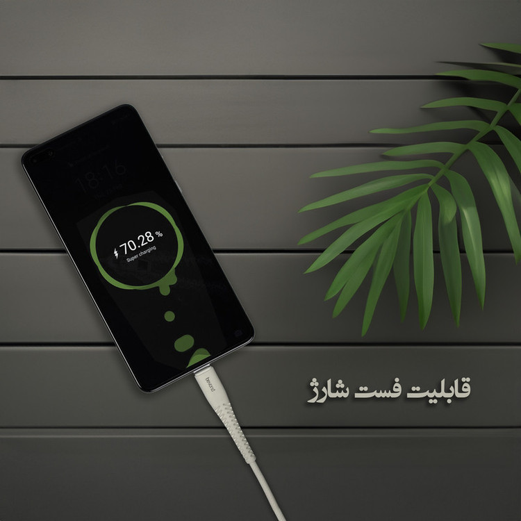 کابل تبدیل USB به MicroUSB بیاند مدل BUM-302LT FAST CHARGE طول 2 متر بسته 10 عددی