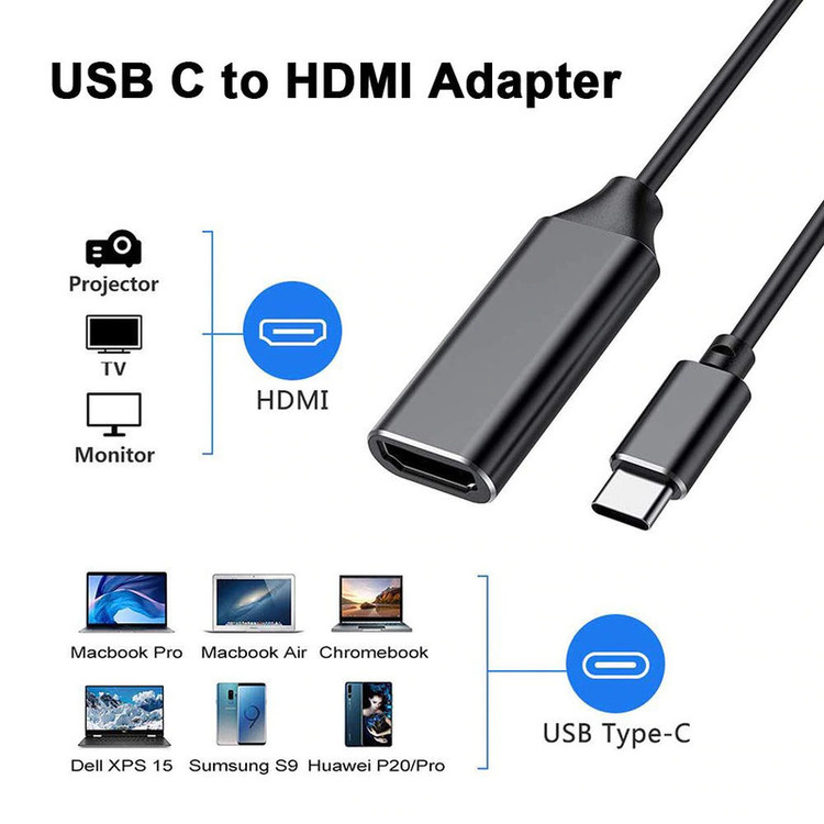 مبدل USB-C به HDMI ایر اسکای مدل HC-03