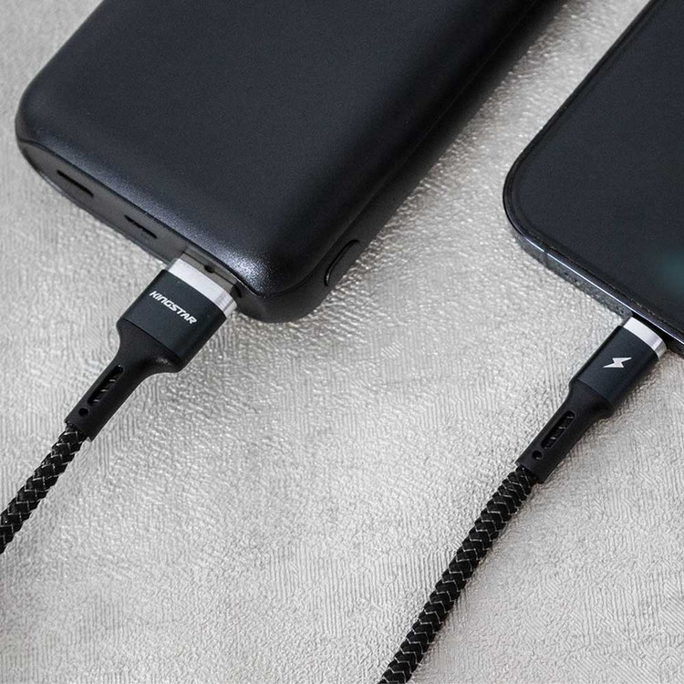 کابل تبدیل USB به لایتنینگ کینگ استار مدل K325i طول 1 متر