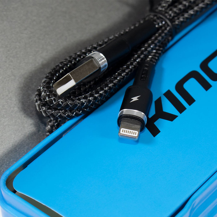 کابل تبدیل USB به لایتنینگ کینگ استار مدل K325i طول 1 متر
