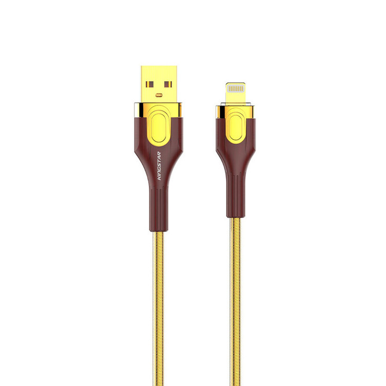 کابل تبدیل USB به لایتنینگ کینگ استار مدل K217i طول 1 متر