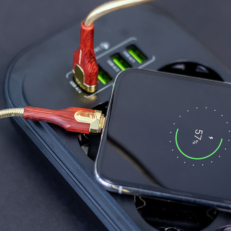 کابل تبدیل USB به لایتنینگ کینگ استار مدل K217i طول 1 متر