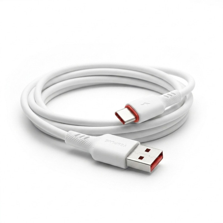 کابل تبدیل USB به USB-C یس پلاس مدل Fast Charging SILICON طول 1 متر