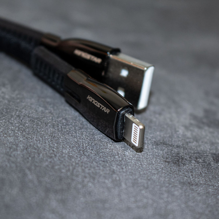 کابل تبدیل USB به لایتنینگ کینگ استار مدل K345i طول 1 متر