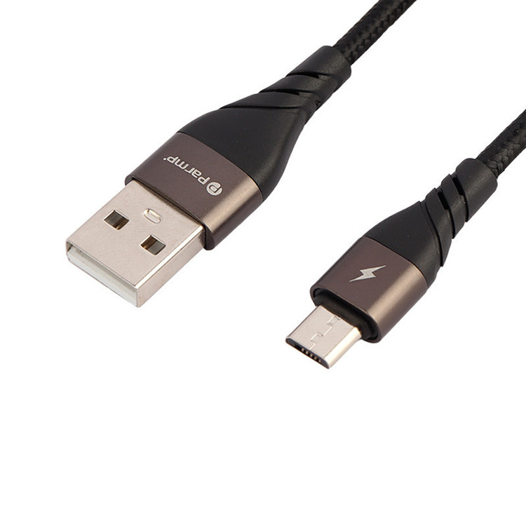 کابل تبدیل USB به MicroUSB پارمپ مدل Efficiency Speed طول 0.3 متر