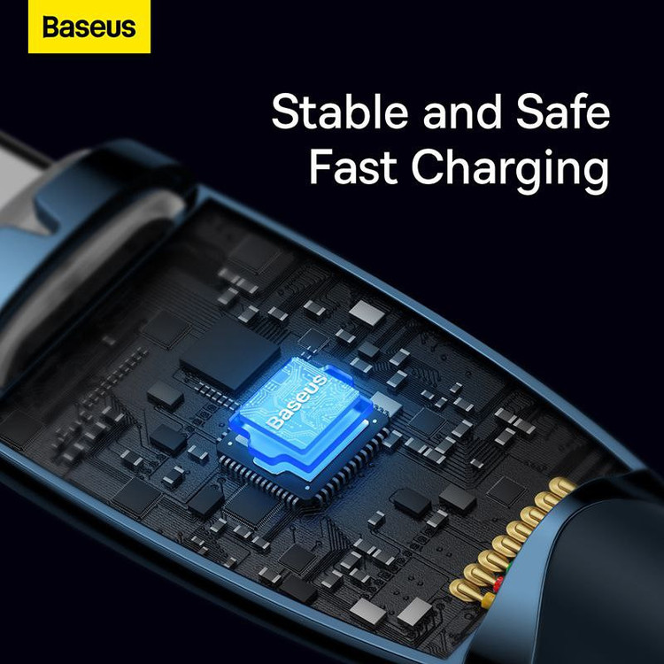 کابل تبدیل usb-c بیسوس مدل Glimmer CADH000701 طول 1 متر