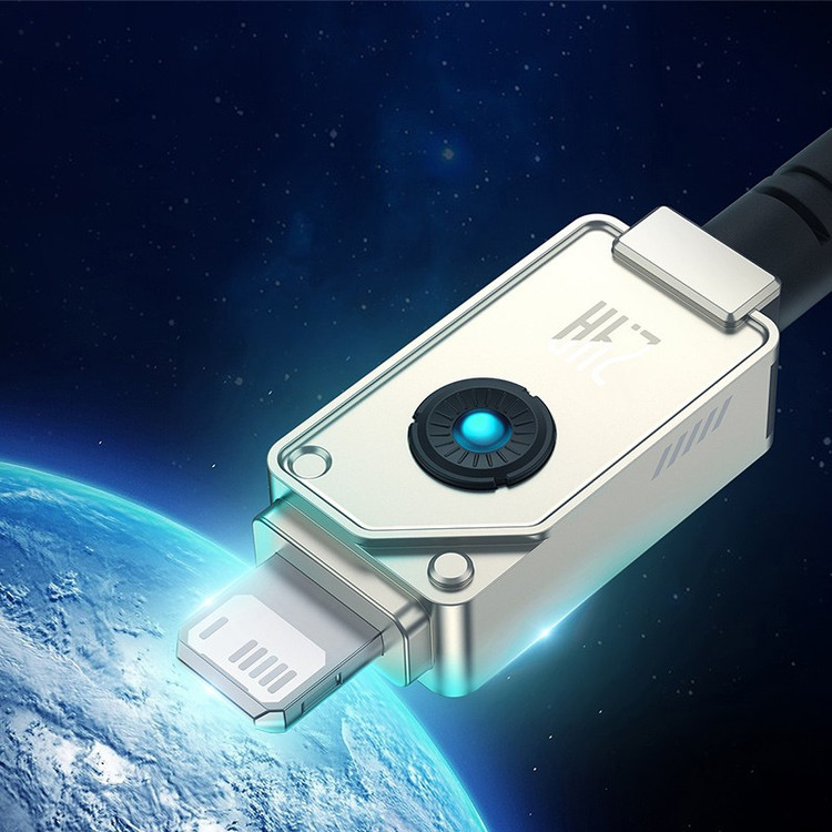 کابل تبدیل USB به لایتنینگ بیسوس مدل Unbreakable Series طول 1 متر