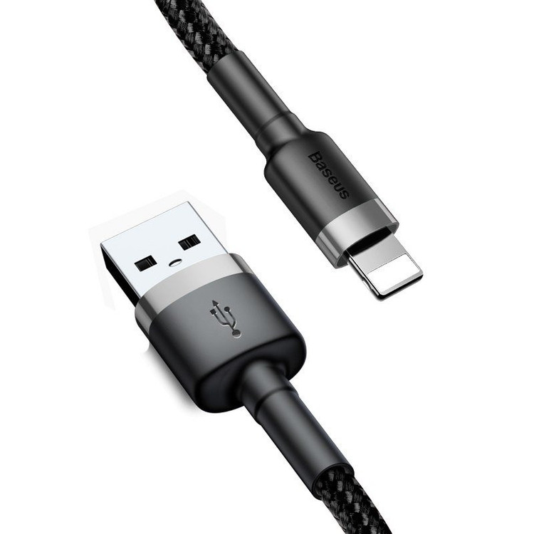 کابل تبدیل USB به لایتنینگ باسئوس مدل Cafule Cable طول 1 متر