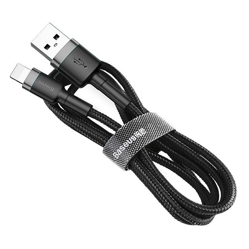کابل تبدیل USB به لایتنینگ باسئوس مدل Cafule Cable طول 1 متر