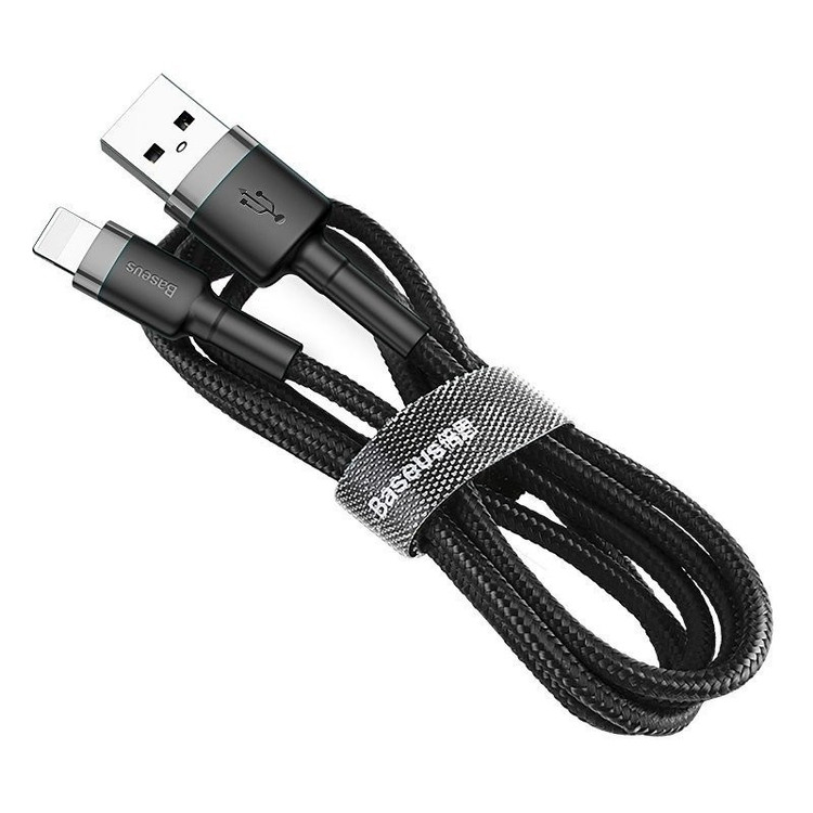 کابل تبدیل USB به لایتنینگ باسئوس مدل Cafule Cable طول 1 متر