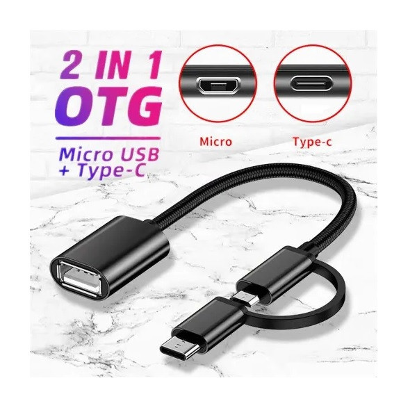 مبدل USB به MicroUSB / USB-C مدل V8G