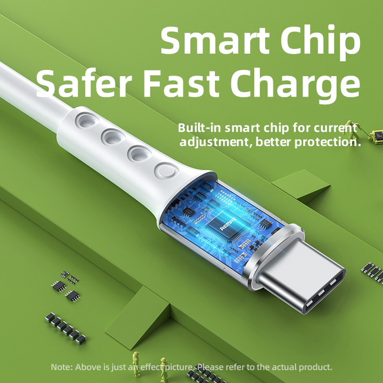 کابل تبدیل USB به USB-C ریمکس مدل RC-198a 5A طول 1 متر