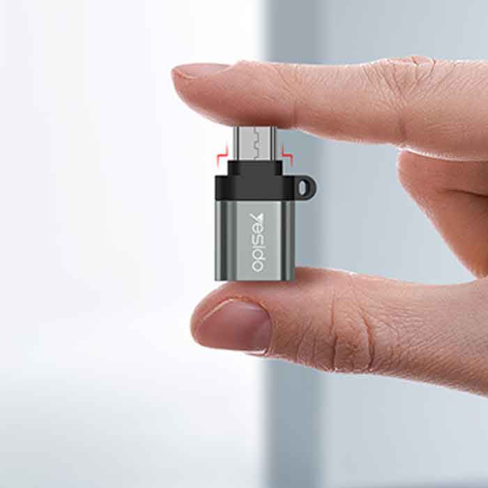 مبدل MicroUSB2.0 به OTG یسیدو مدل GS07
