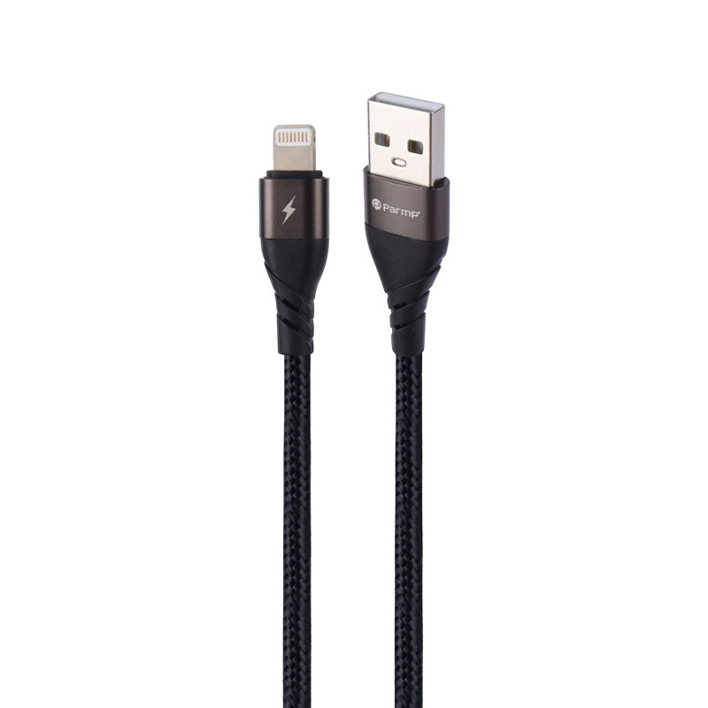کابل تبدیل USB به لایتنینگ پارمپ مدل Efficiency Speed طول 0.3 متر