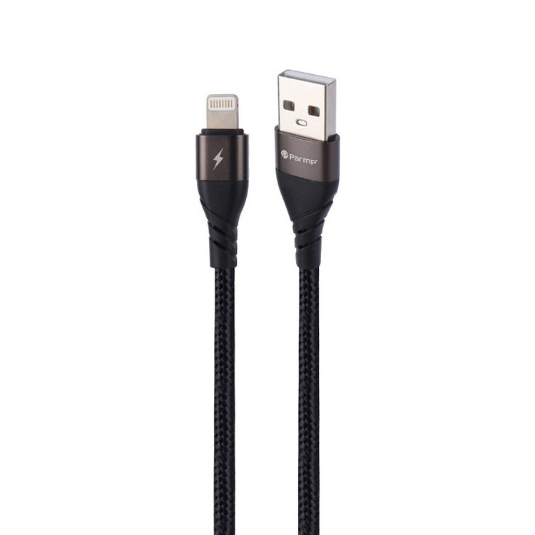کابل تبدیل USB به لایتنینگ پارمپ مدل Efficiency Speed طول 0.3 متر