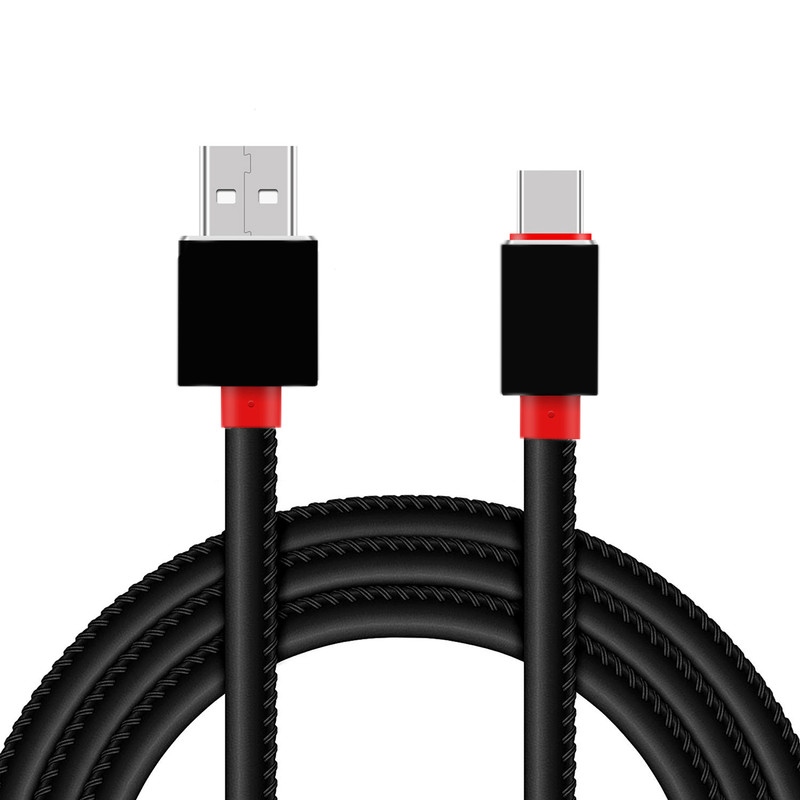 کابل تبدیل USB به USB-C هارمن مدل PU LEATHER2M طول 2 متر