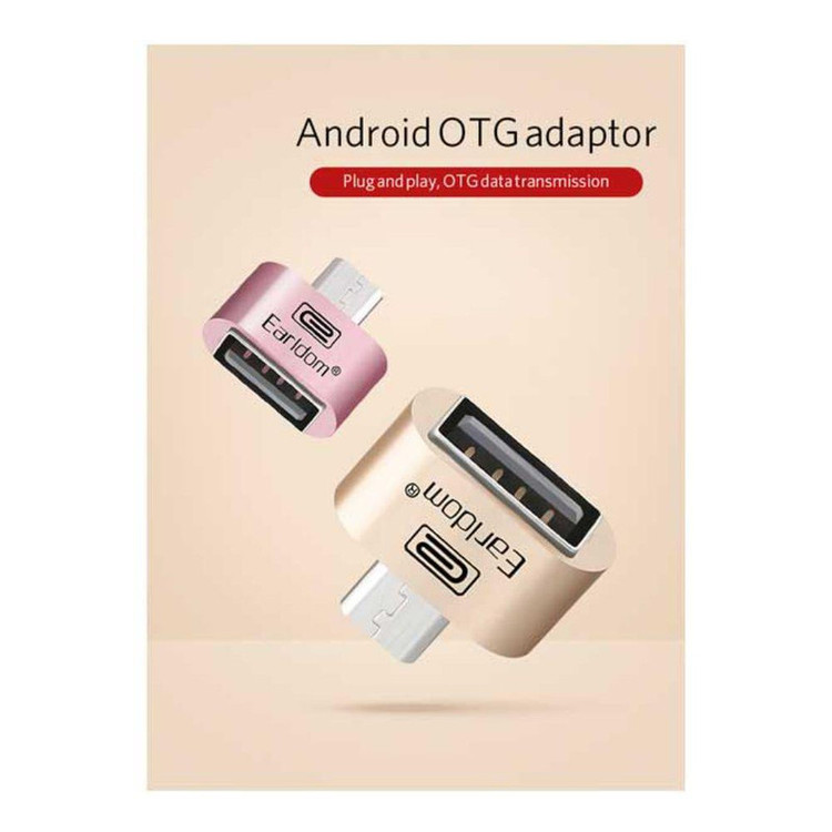 مبدل OTG USB به microUSB ارلدام مدل ET-OT03