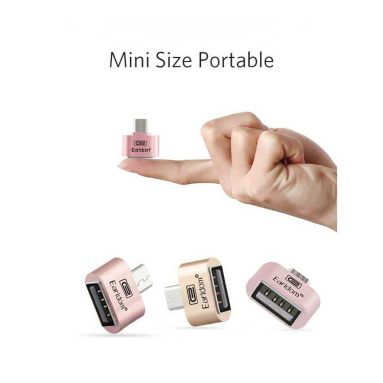 مبدل OTG USB به microUSB ارلدام مدل ET-OT03