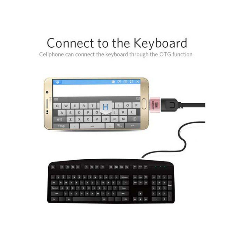 مبدل OTG USB به microUSB ارلدام مدل ET-OT03