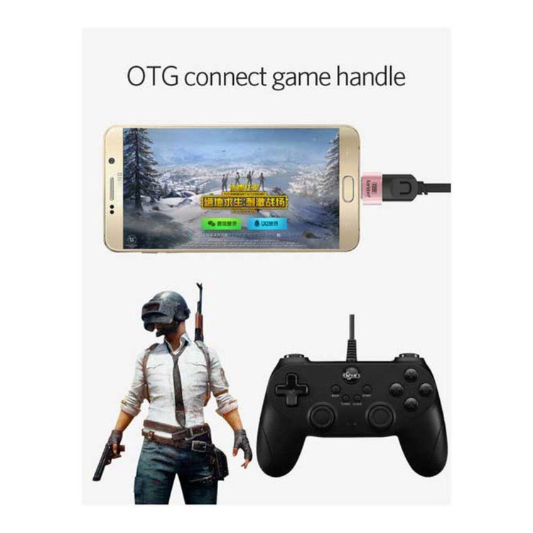مبدل OTG USB به microUSB ارلدام مدل ET-OT03
