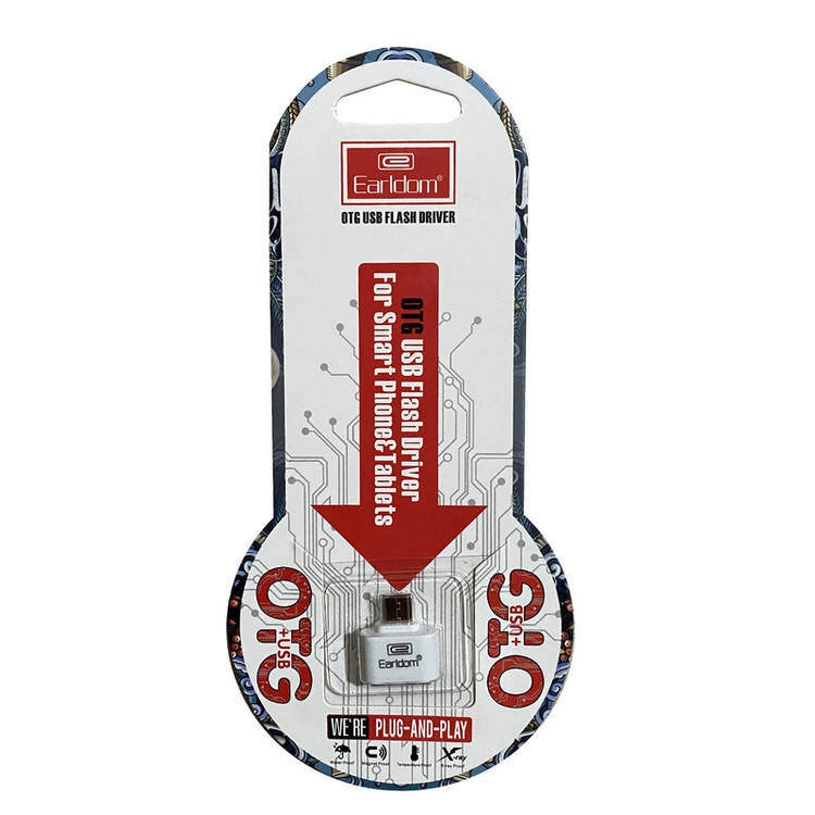 مبدل OTG USB به microUSB ارلدام مدل ET-OT03