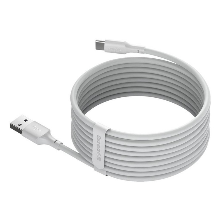 کابل تبدیل USB به USB-C بیسوس مدل Simple Wisdom-40W طول 1.5 متر بسته 2 عددی