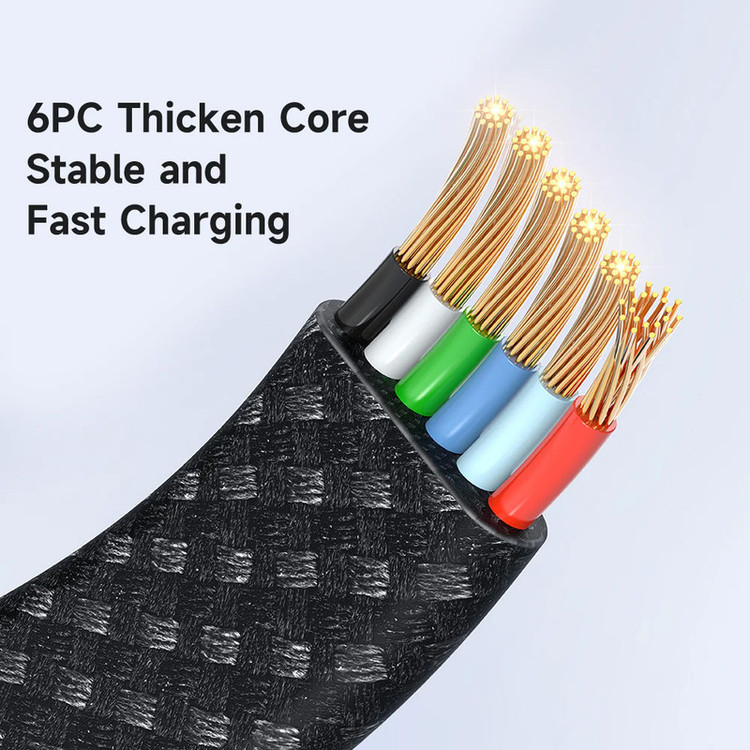 کابل USB-C مک دودو مدل LED RHYTHM طول 1.2 متر