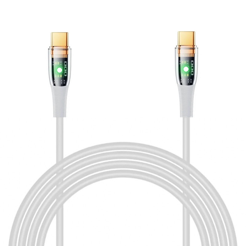 کابل USB - C فرست یو مدل  LED-C025 طول 1 متر