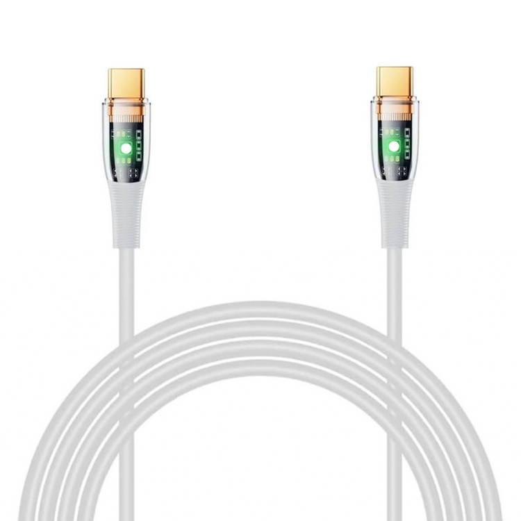 کابل USB - C فرست یو مدل LED-C025 طول 1 متر