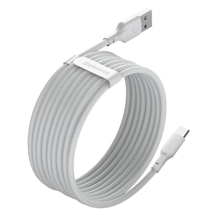 کابل تبدیل USB به USB-C باسئوس مدل Wisdom Data Cable 40W طول 1.5 متر بسته 2 عددی